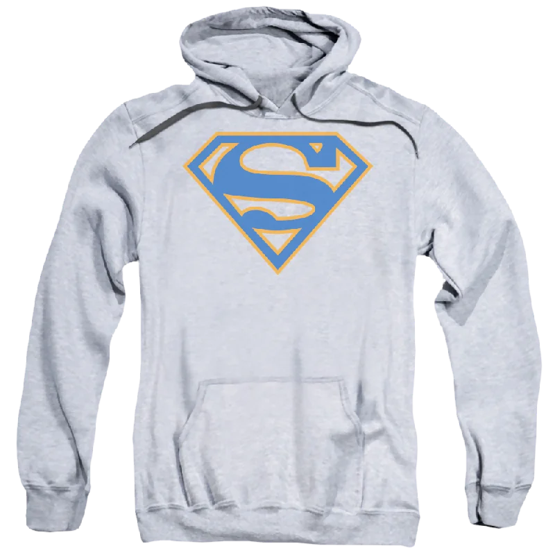 Superman Blue & Orange Shield - Pullover Hoodie