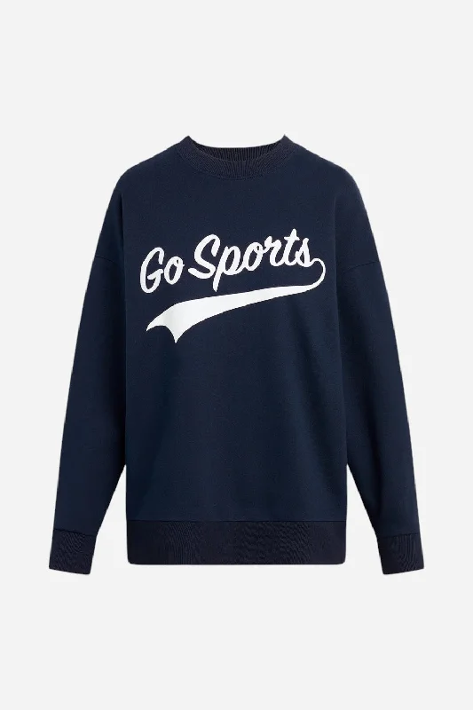 Favorite Daughter Go Sports Sweatshirt Navy