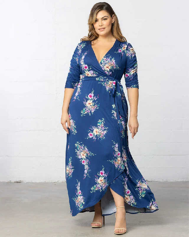 Blue Floral Print