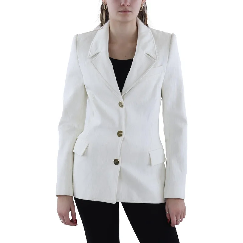 Final Clearance Womens Cotton Solid Suit Jacket