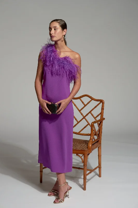 Unmissable Offer Moskada Nijar Purple Dress