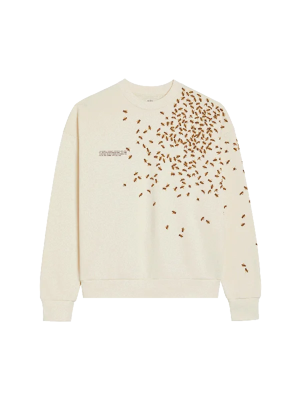 Now or Never Womens Bee The Change Sweatshirt—undyed