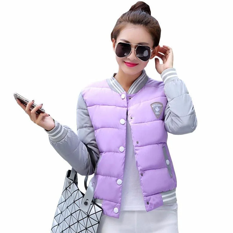 Hurry In 2017 New winter jacket women Korea fashion uniform warm jackets winter coat women cotton female parkas Women's winter jacket