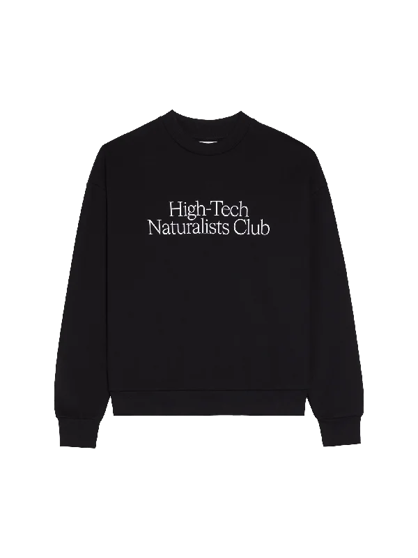 Exclusive Savings Womens High-Tech Naturalists Club Sweatshirt—black