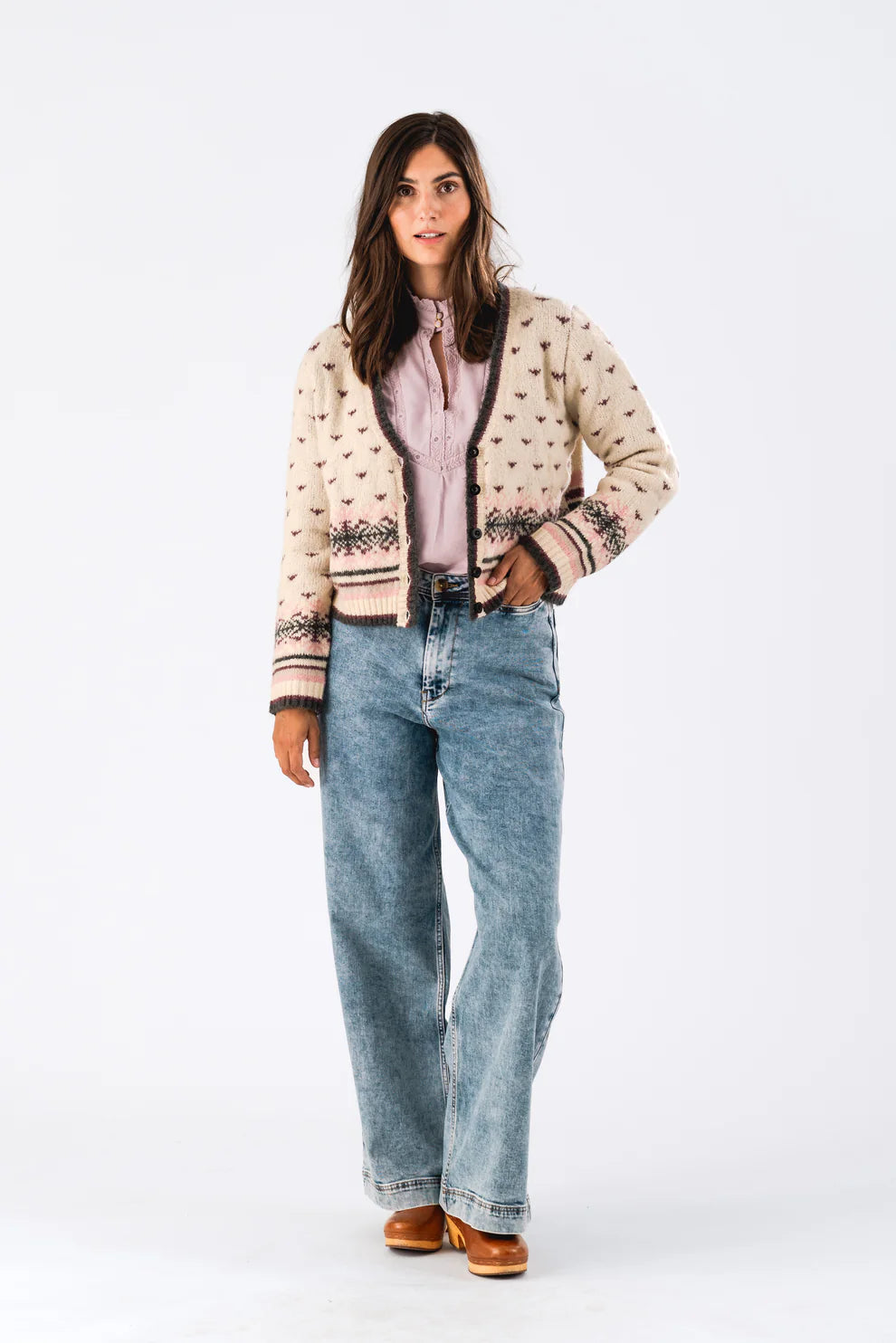 Epic Deals Lollys Laundry Crème Nina Cardigan