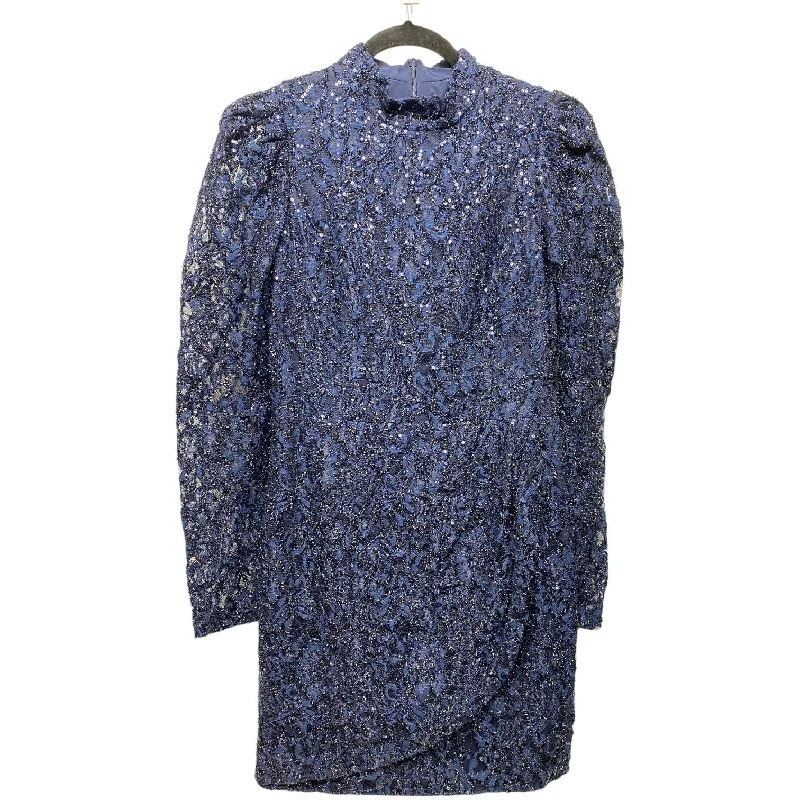 Mega Deal Dress Designer By Black Halo In Navy, Size: 8