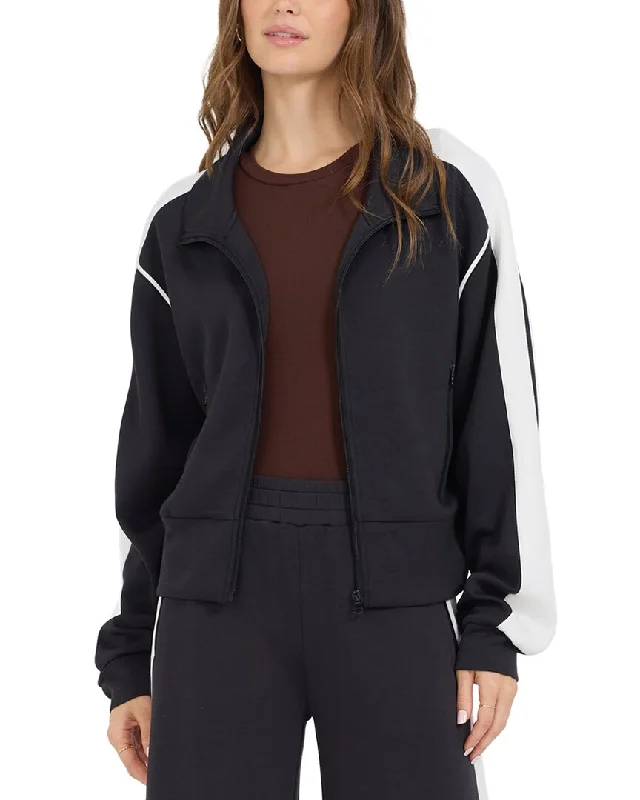 Referral Discount Vintage Havana Colorblock Cloud Fleece Zip-Up Jacket