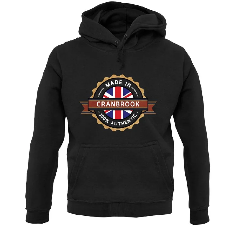 Bonus Savings Made In Cranbrook 100% Authentic Unisex Hoodie
