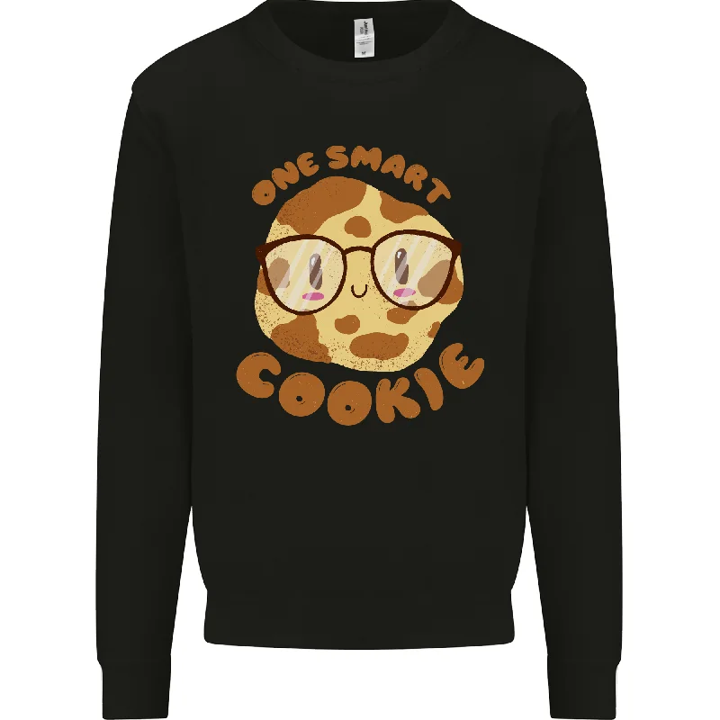 Year-End Clearance fashionable workout wearA Smart Cookie Funny Food Nerd Geek Science Mens Sweatshirt Jumper
