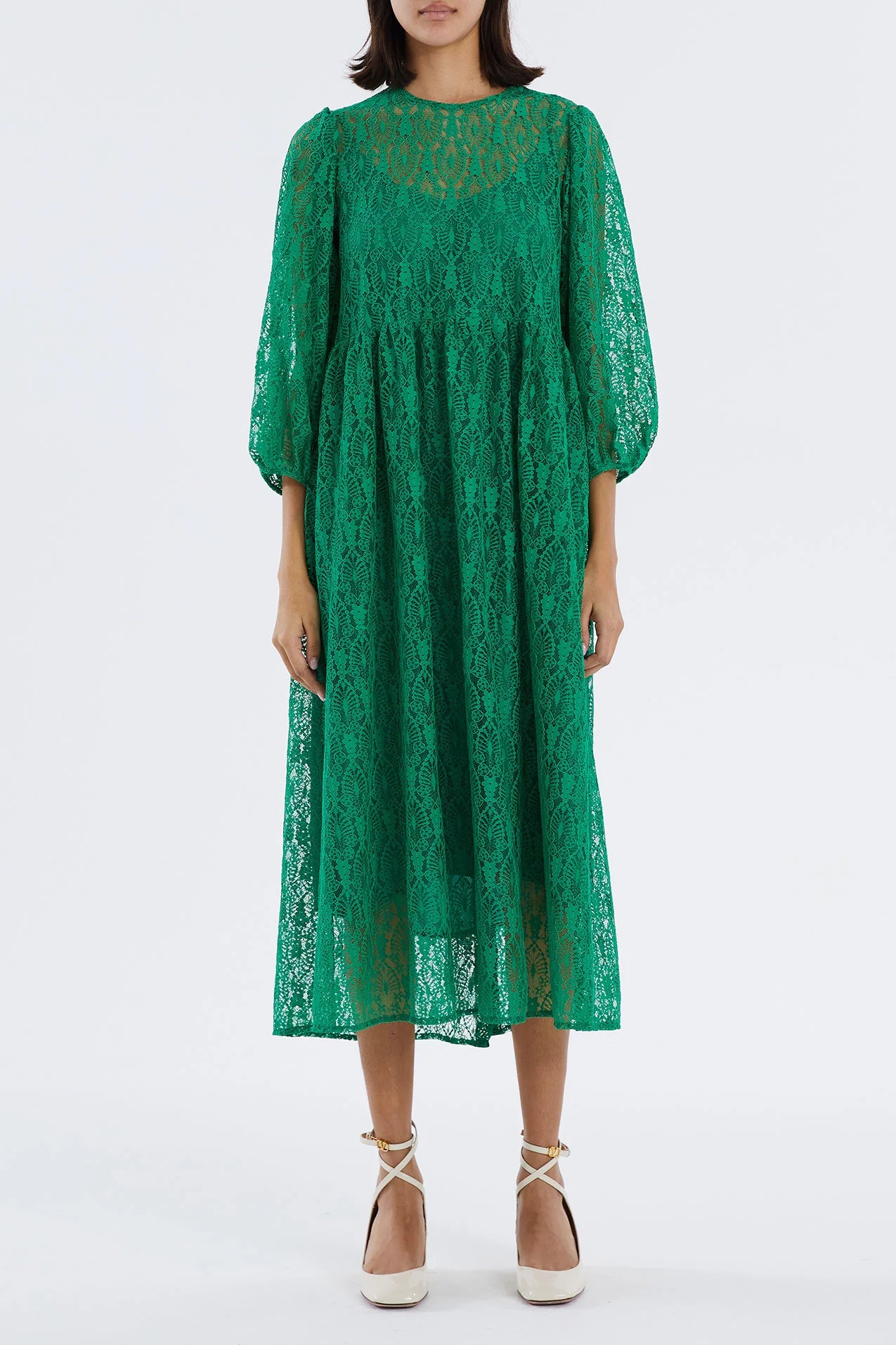 Crazy Deals Lollys Laundry Forest Green Marion Dress