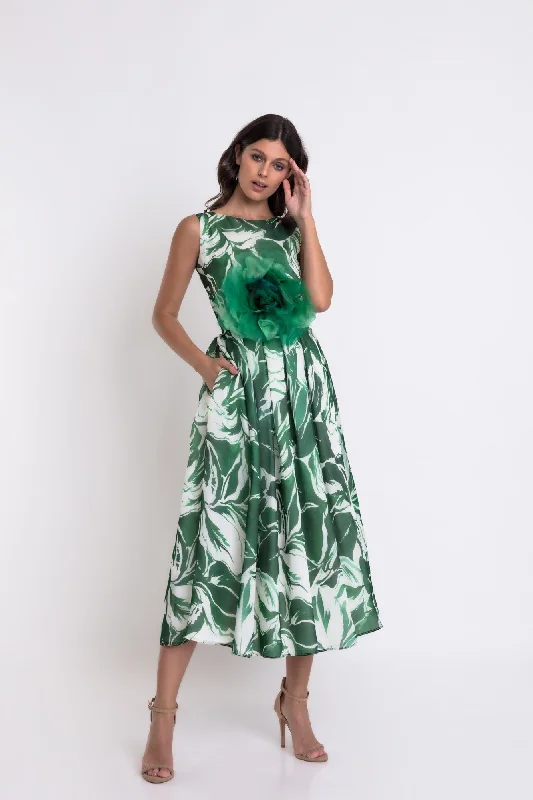 Closeout Matilde Cano Vuelo Verde Dress