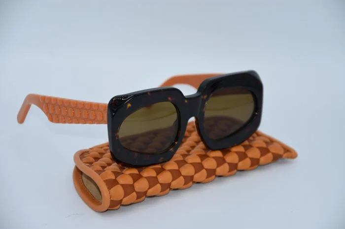 Discount Days Tissa Fontaneda Tortoise/Orange Ischia Sunglasses