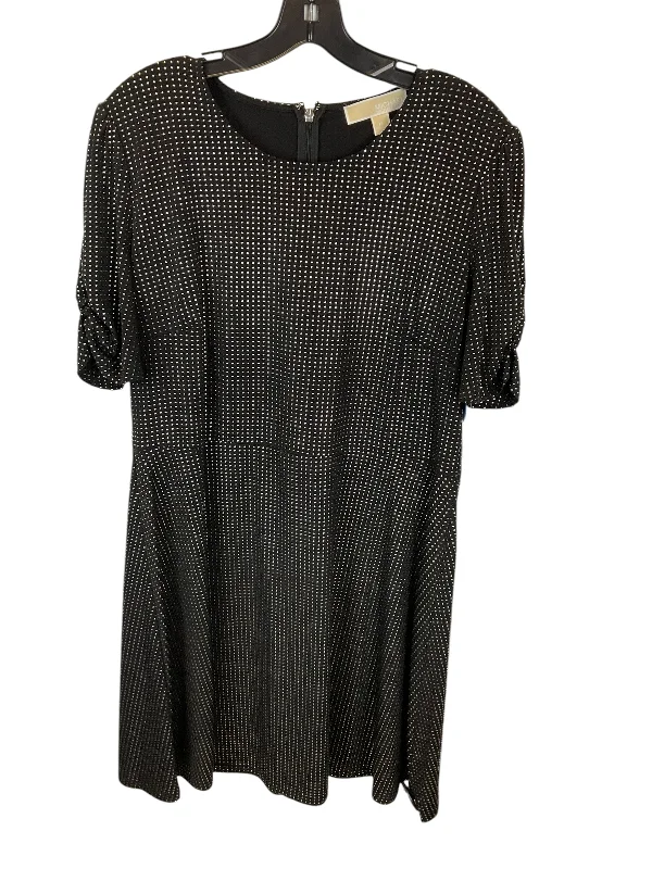 romantic dressDress Designer By Michael By Michael Kors In Black, Size: Xl