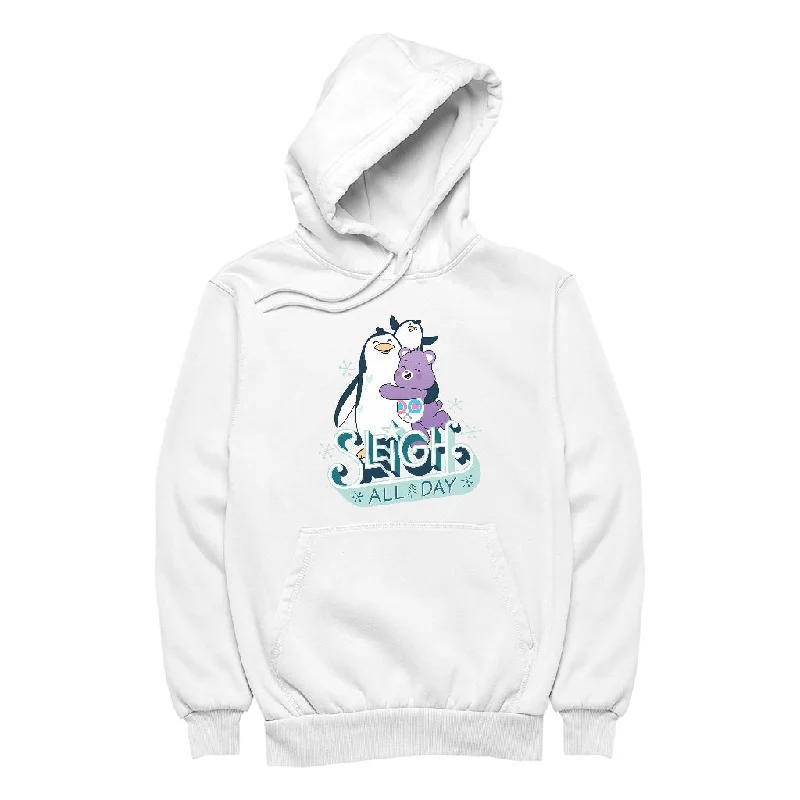 Customer Appreciation Sale Care Bears Unlock The Magic Christmas Sleigh All Day Women's Hooded Sweatshirt