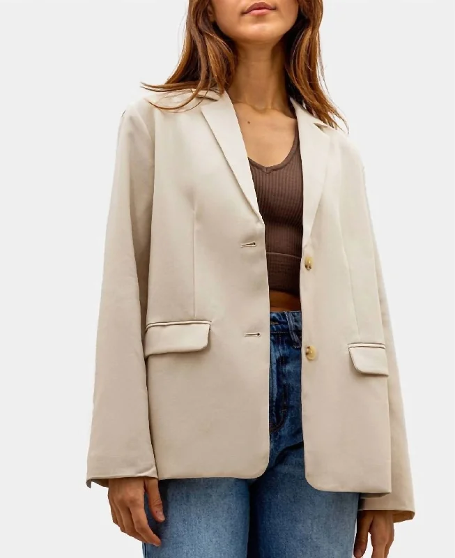 Deal Zone Maude Blazer In Natural