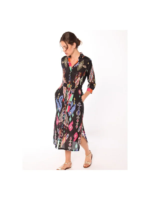 Mega Sale Vilagallo Dafne Hanoi Print Dress
