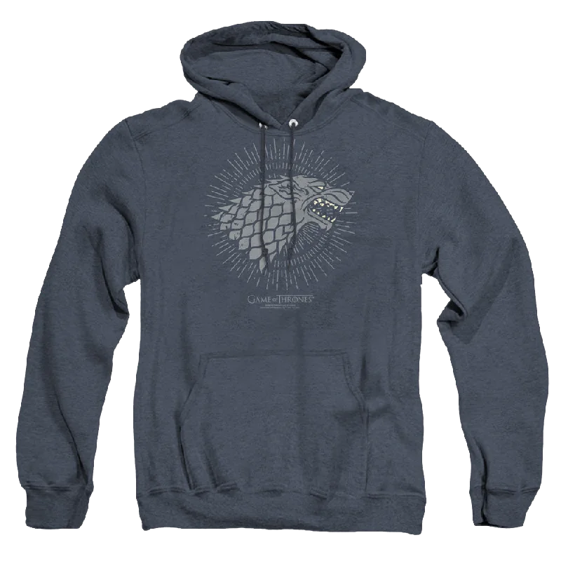 Game of Thrones Stark Burst Sigils - Heather Pullover Hoodie