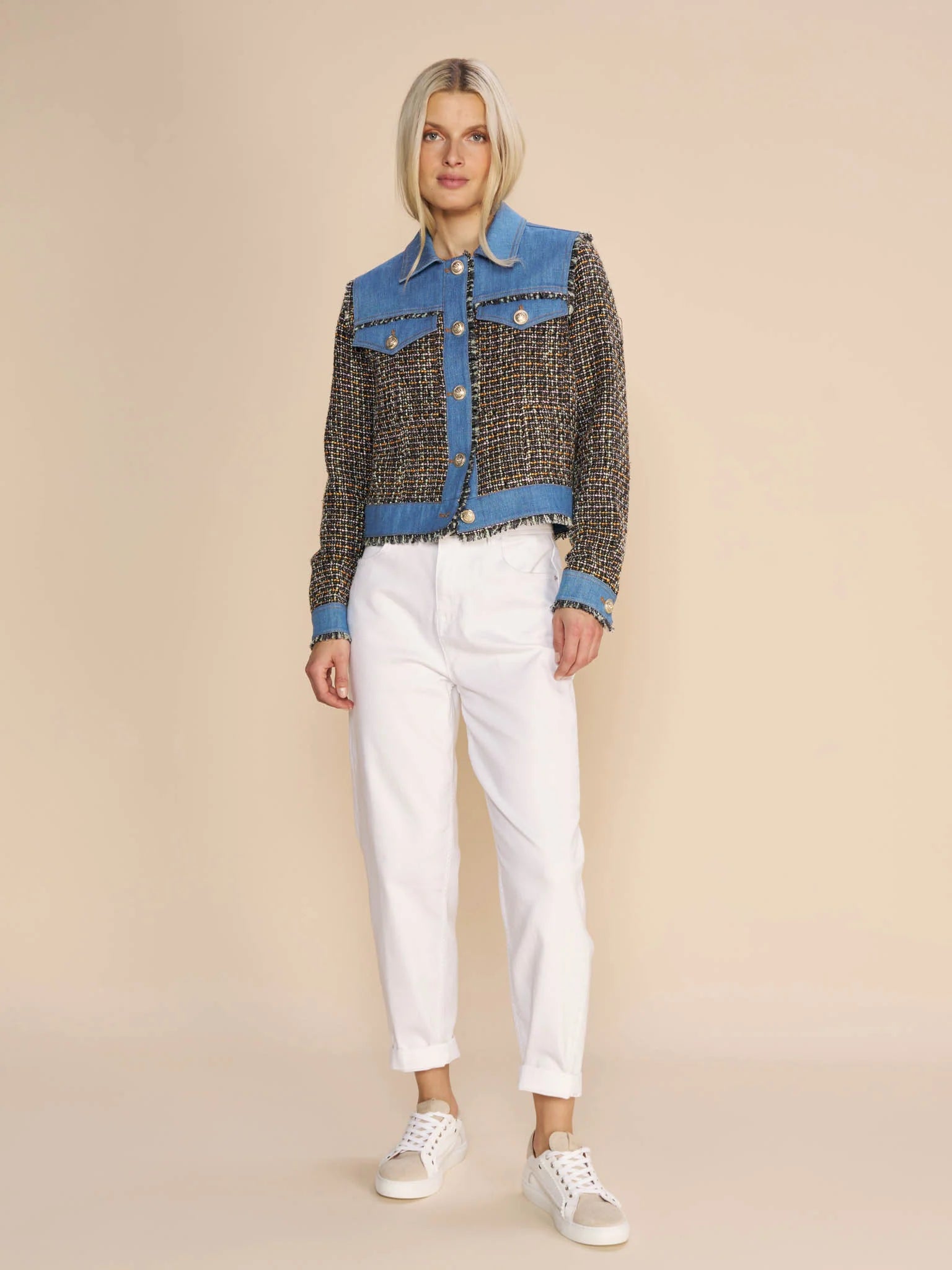 Time-Limited Offer Mos Mosh White Ankle Basya Bianco Jeans