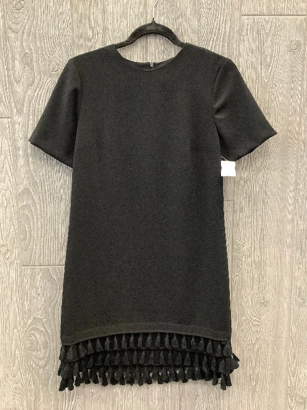 lace-up dressDress Casual Midi By Zara Women In Black, Size: Xs