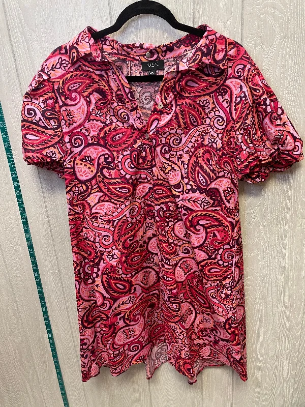 Shop and Save Dress Casual Short By Msk In Multi-colored, Size: M