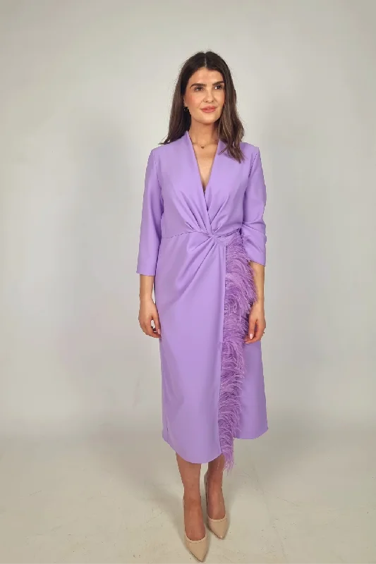 chic dressMoskada Malva Tulipan Lavender Dress