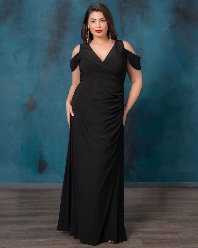 textured dressGala Glam Evening Gown - Final Sale!