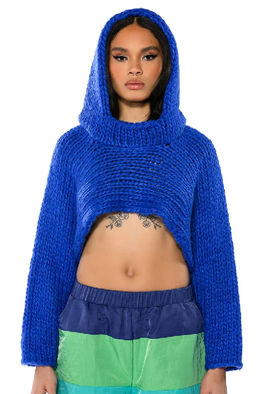 Low Prices WILLA CROPPED HOODED SWEATER