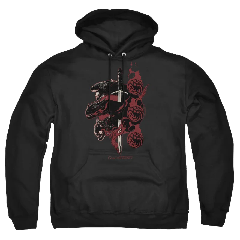 Game of Thrones Targaryen Dragons - Pullover Hoodie