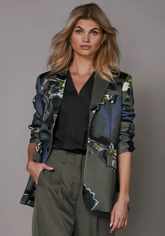 Doorbuster Deal Nu Denmark Yoko Floral Print Blazer, Green