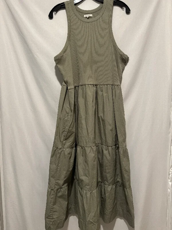 summer dressDress Casual Midi By Maurices In Green, Size: 1x