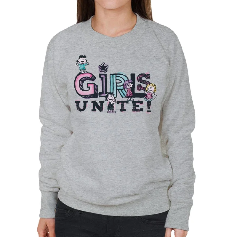 fashion sportswear hoodiePeanuts Girls Unite Marcie Women's Sweatshirt