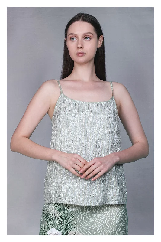 Price Drop Alert Bl^nk Mint Green Thrya Top
