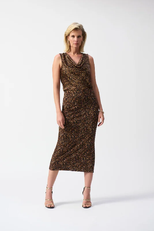Grand Opening Sale Joseph Ribkoff Silky Knit Animal Print Skirt