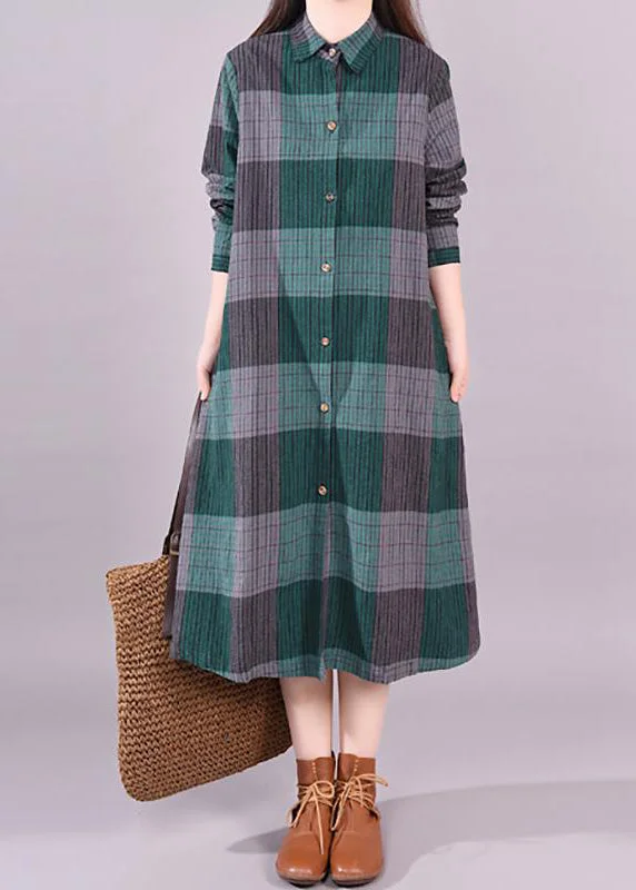 flowy maxi dressNew Cotton Linen Straight Shirt Dress