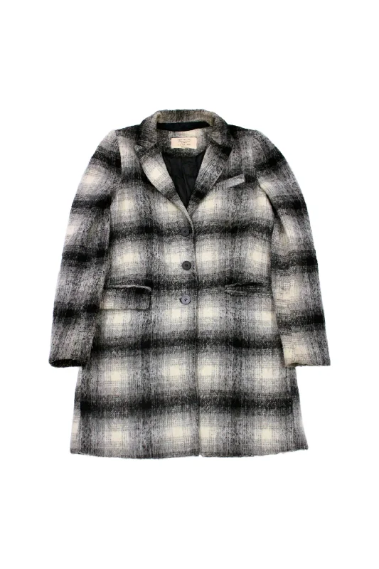 Super Sale Zara TRF - Plaid Coat