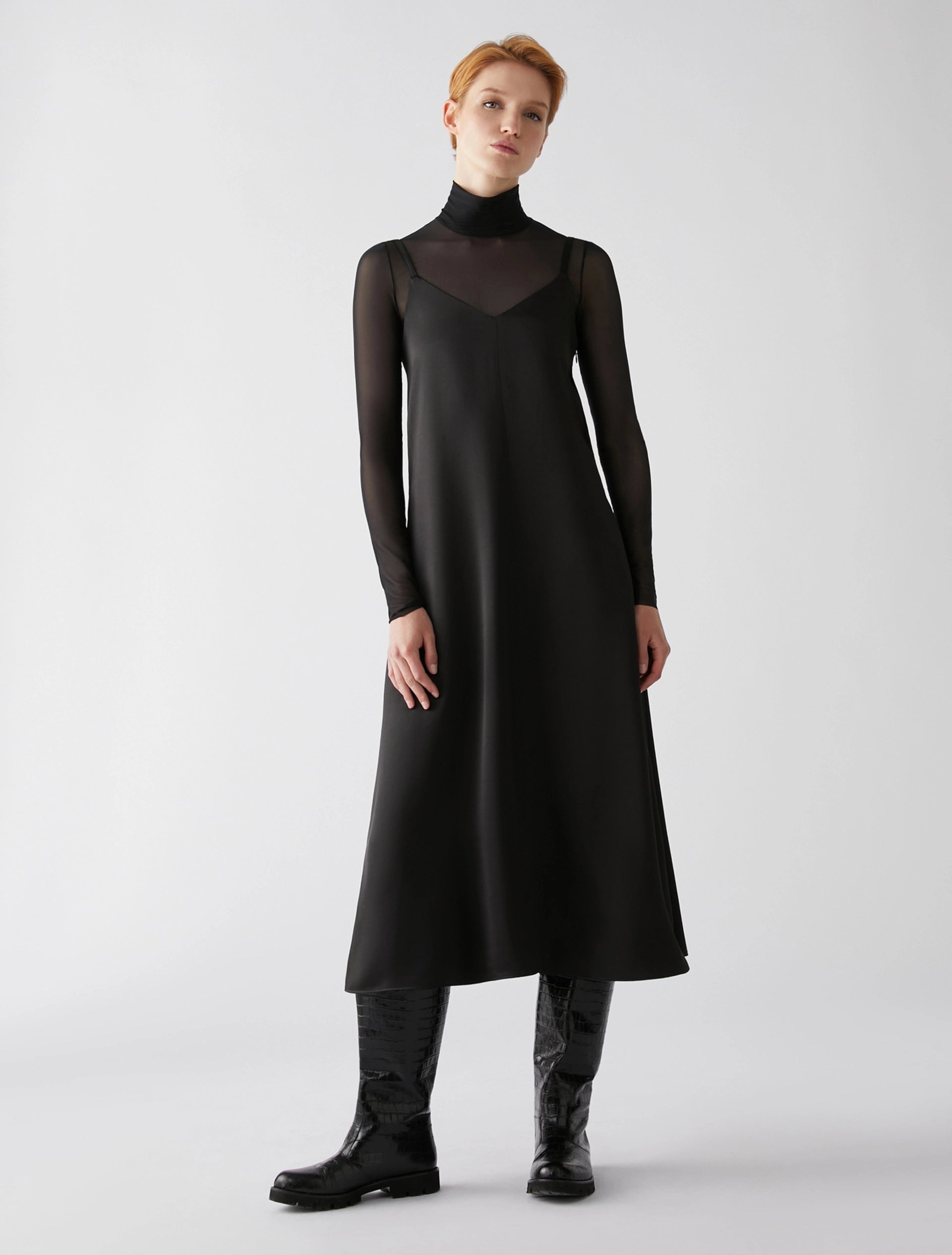 Savings Event PENNYBLACK Black dress And T-shirt Set me