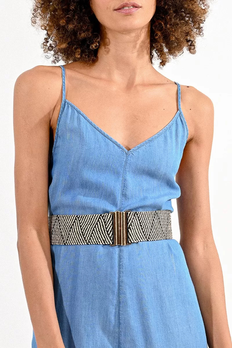 Hot Deal Molly Bracken Multi Black Woven Belt