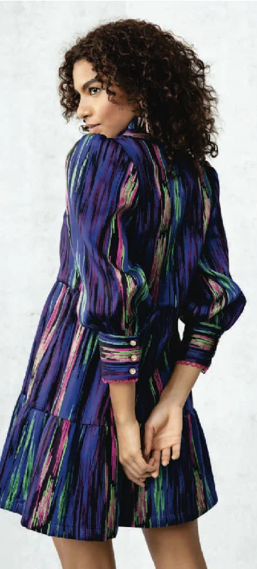 Weekend Deal Emily Lovelock Multi Jazquard Dress