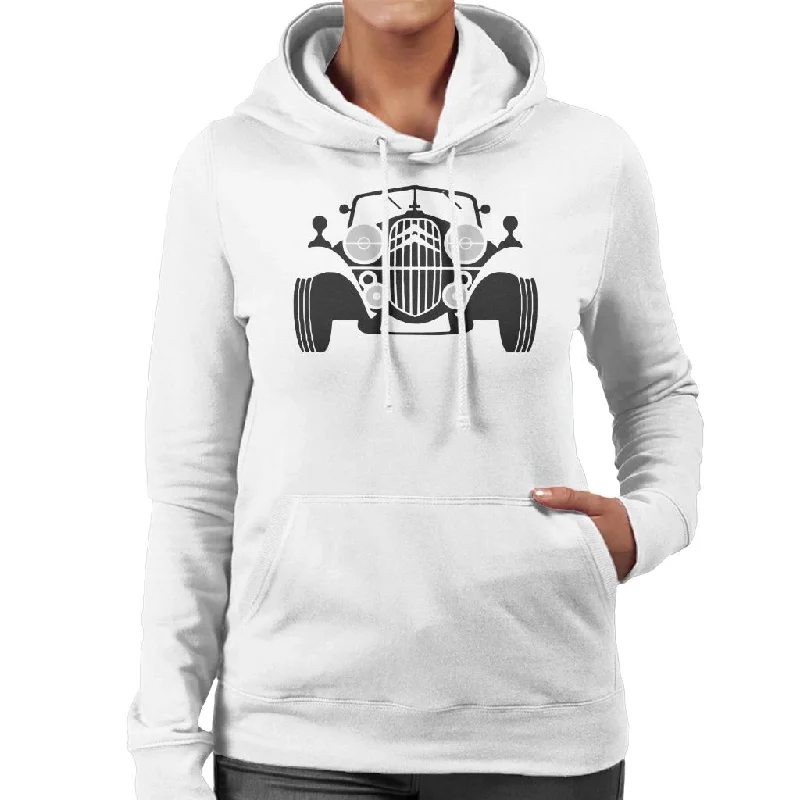 Citroën Vintage Traction Sketch Women's Hooded Sweatshirt