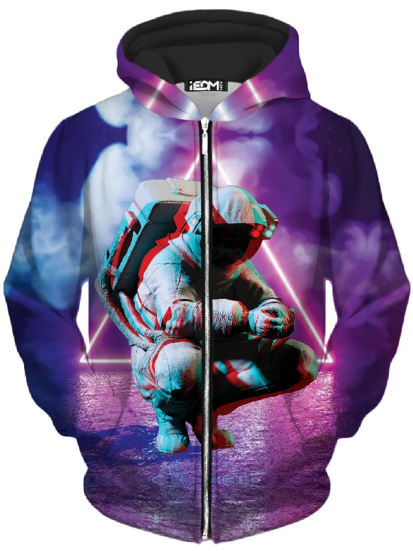 Epic Deals Space Boy Unisex Zip-Up Hoodie