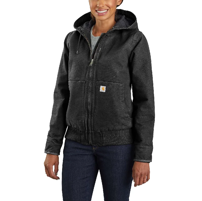 Limited Time Loose Fit Washed Duck Insulated Active Jac