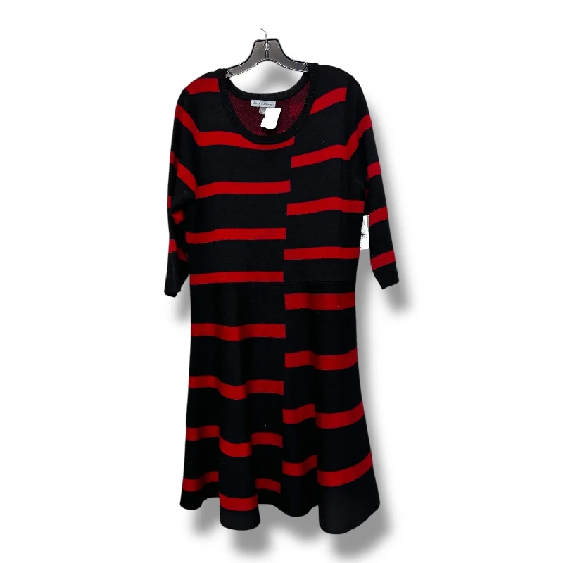 Today’s Deal Dress Casual Short By Dannyandnicole In Red, Size: Xl