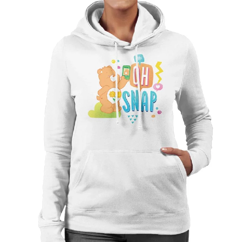 Limited Time Care Bears Friend Bear Oh Snap Women's Hooded Sweatshirt