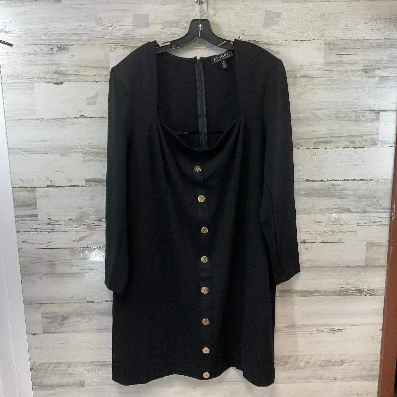 Big Discounts Dress Work By Eloquii In Black, Size: 3x