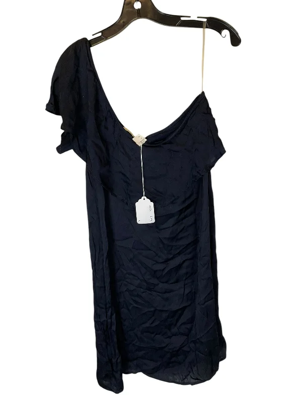 off-the-shoulder dressDress Designer By Cmc In Navy, Size: Xs