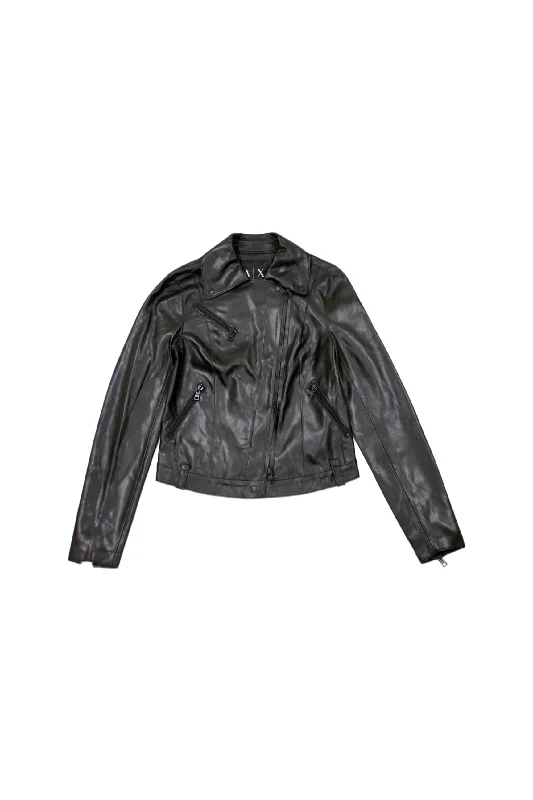 Bargain Blast Armani Exchange - Pleather Jacket