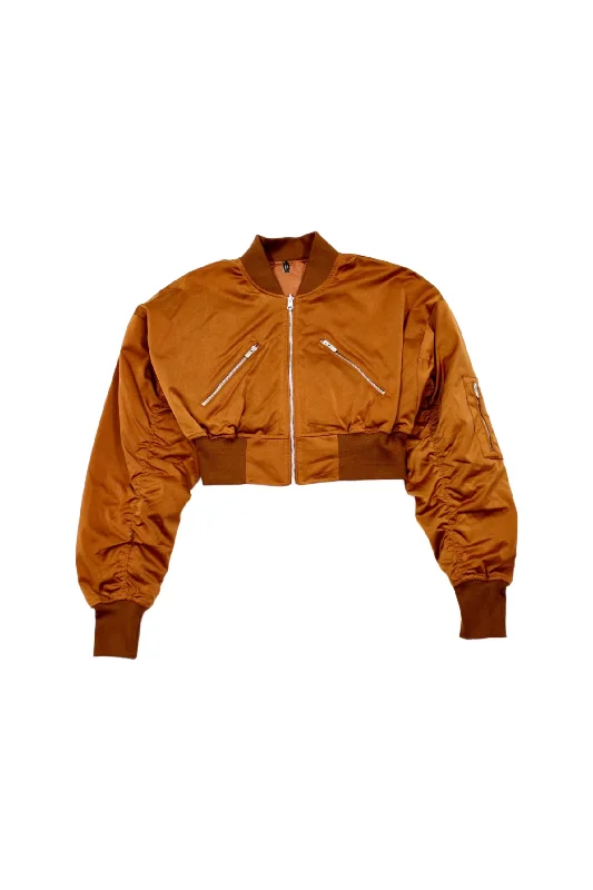 Savings Event Studio.R330 - Cropped Bomber Jacket