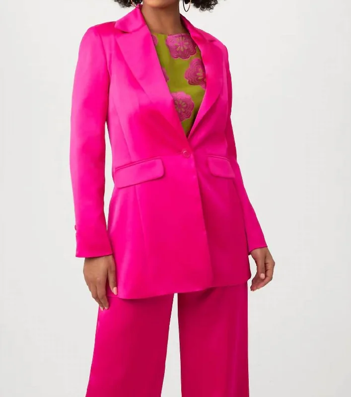 Price Break Park Avenue Jacket In Pink