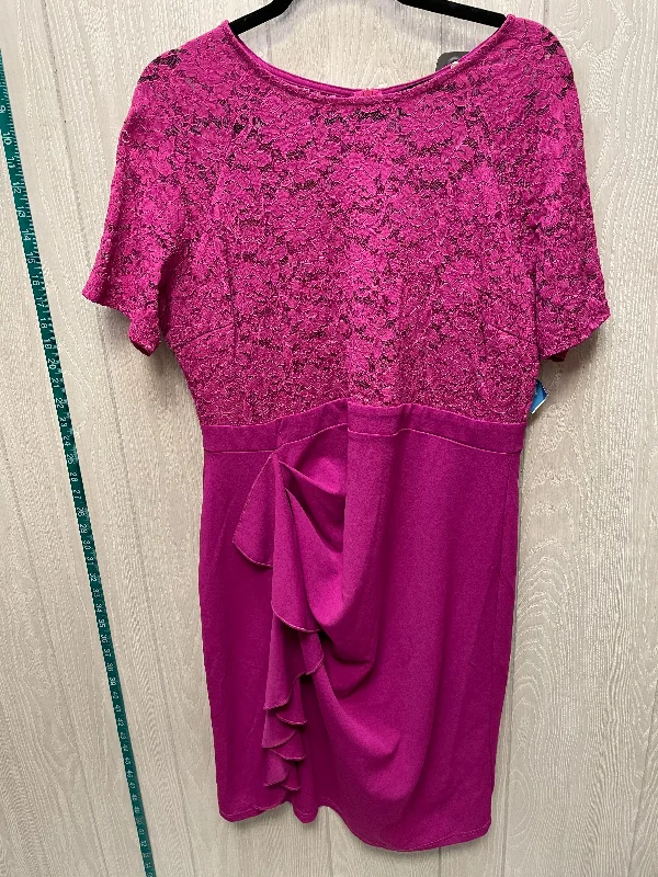 Special Price Dress Work By Clothes Mentor In Purple, Size: 1x
