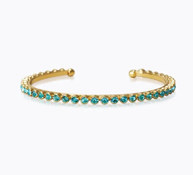 Crazy Deals Caroline SvedbomSiri Bangle Aquamarine